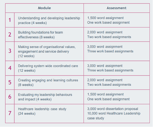 Structure – Leadership Academy